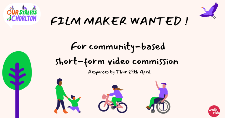 our streets chorlton seeks a videographer to make a series of community films